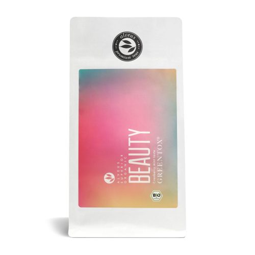 Beauty ORGANIC Green Tea – Cranberry, Mint & Pomegranate | 100 g