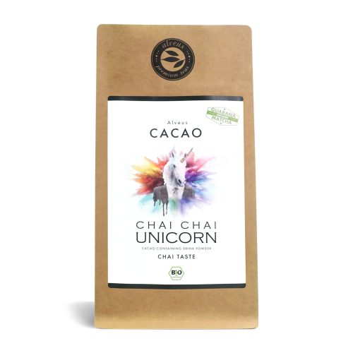 Chai Chai Unicorn Organic Cocoa Chai Blend with Matcha & Spices – 125 g