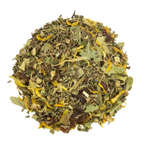 Fresh Breeze Organic Herbal Tea – Eucalyptus & Mint Loose Leaf Tea, 100g