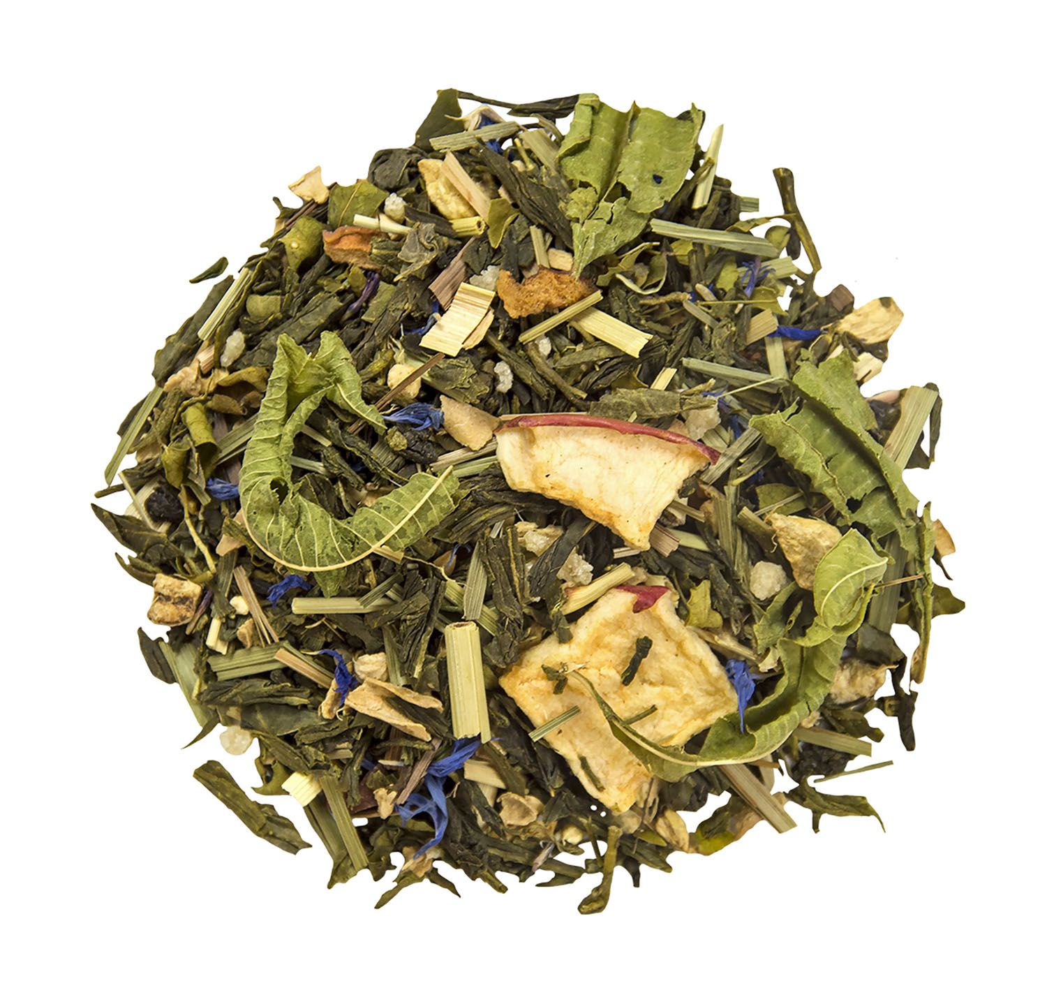 Green Ice Tea – Green Tea with Apple, Ginger & Lemon | 100 g Tin - Image 2