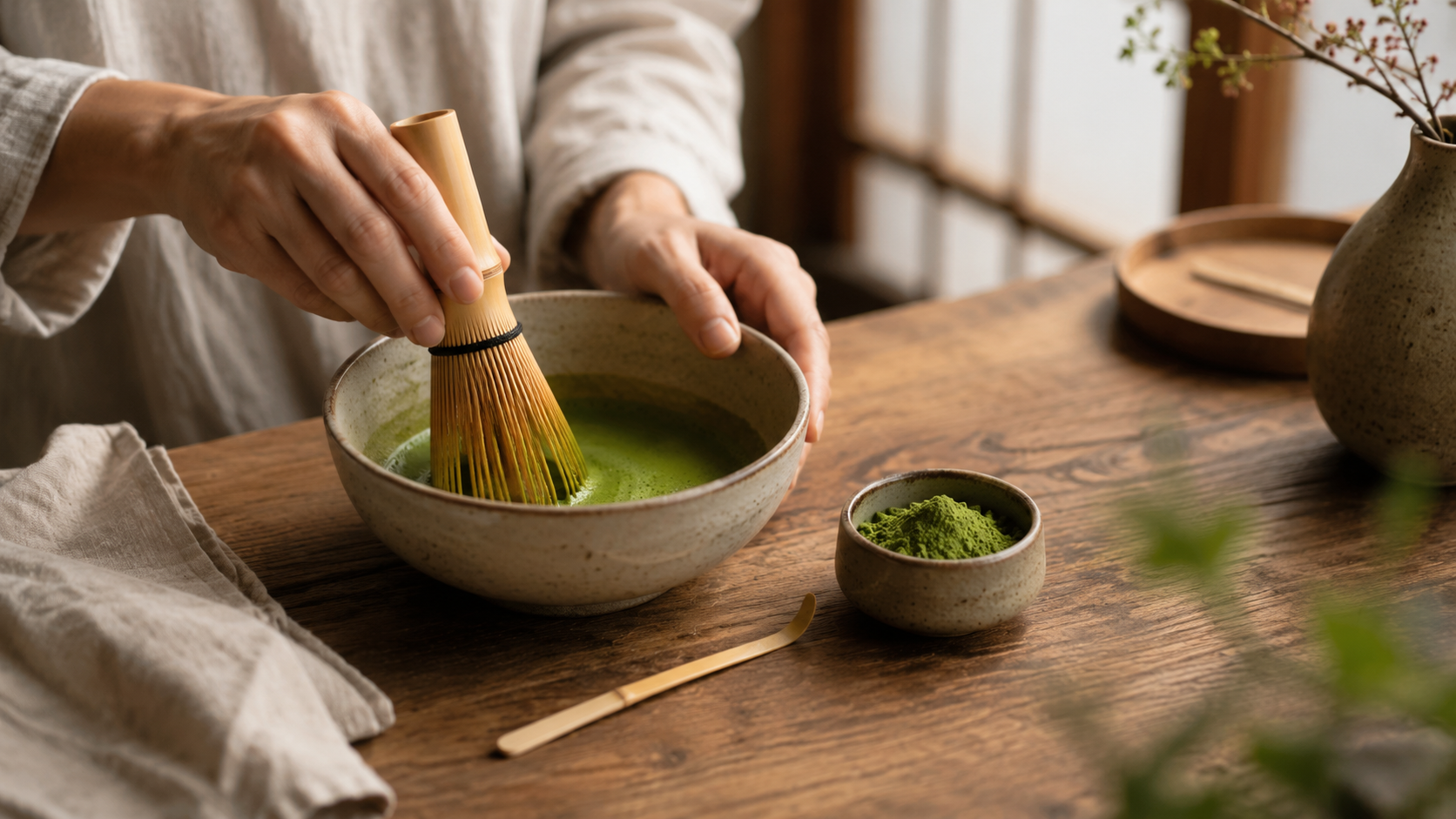 Matcha Can Support a Mindful Routine