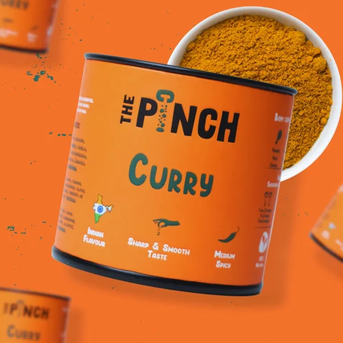 Natural Curry Spice Blend – Salt-Free & Gluten-Free – 45g