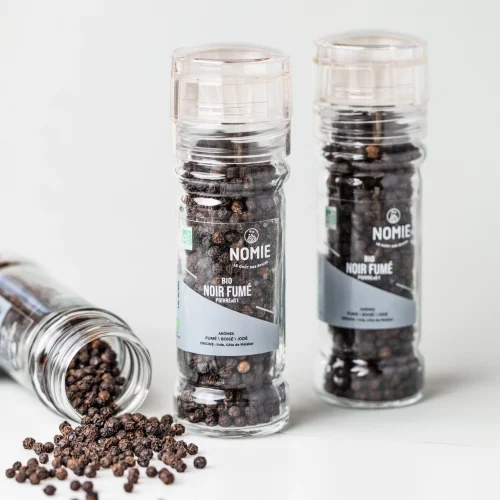 Organic Smoked Black Pepper Mill – 105 ml