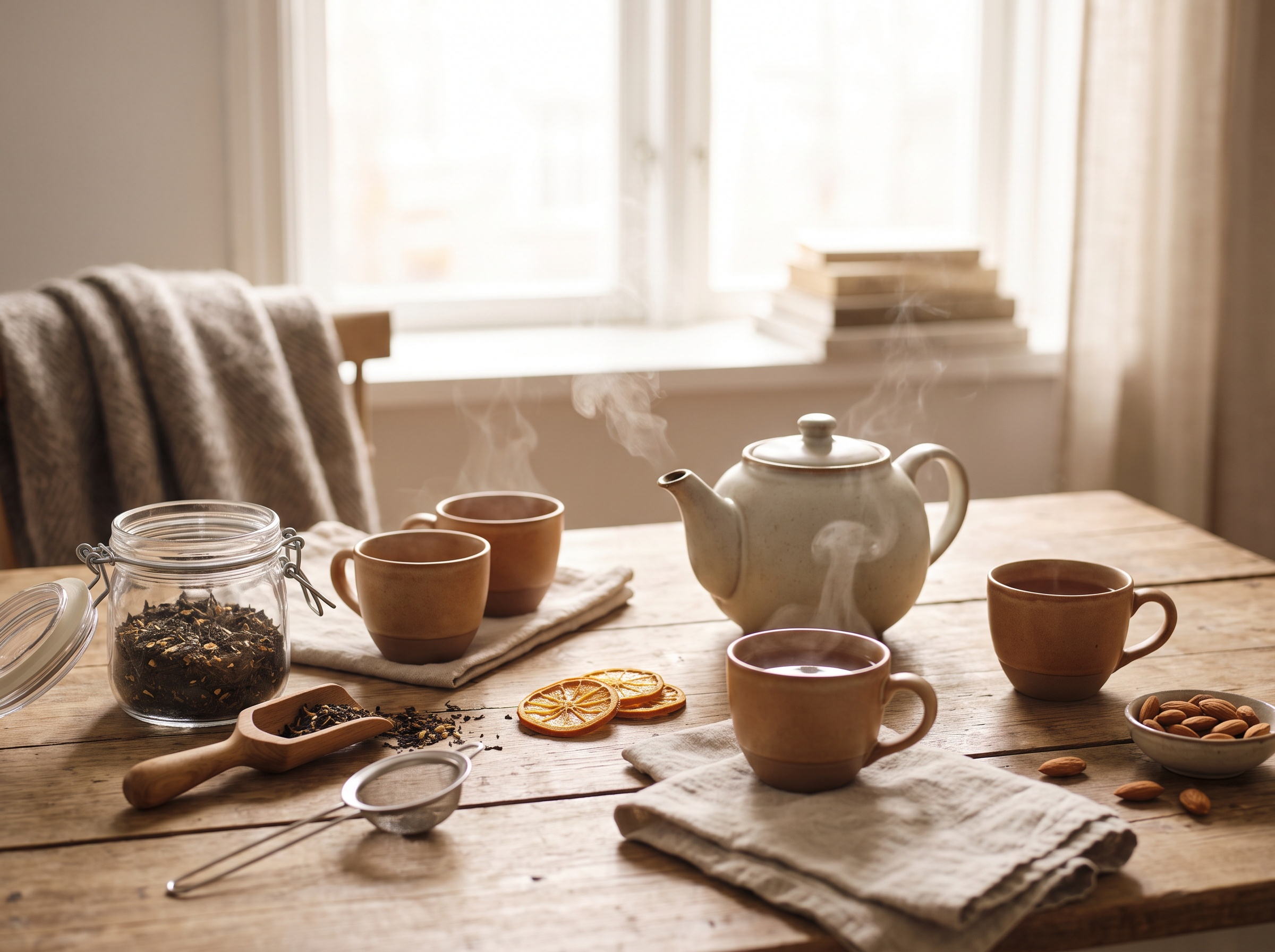 A cup or teapot