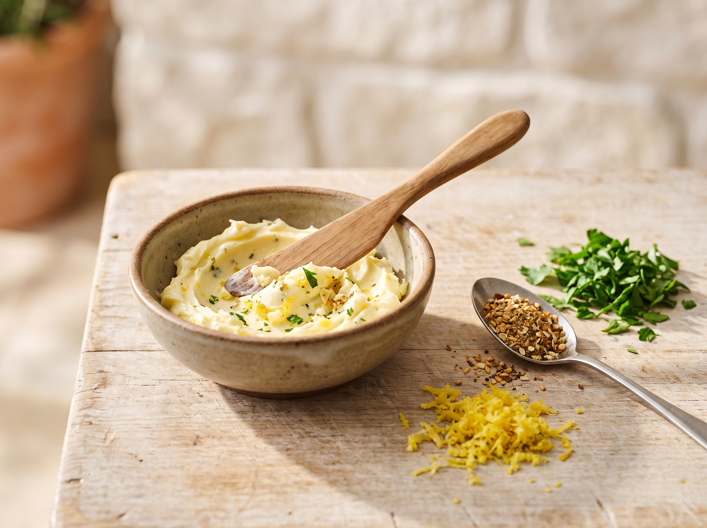 For the Garlic Finishing Butter