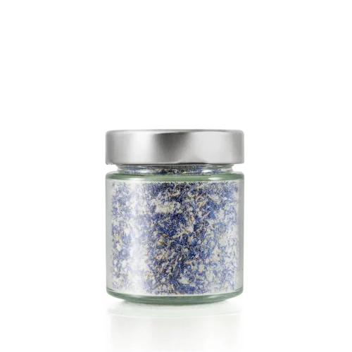 Mabura Organic Azur Salt with Cornflower Blossoms – 110 g
