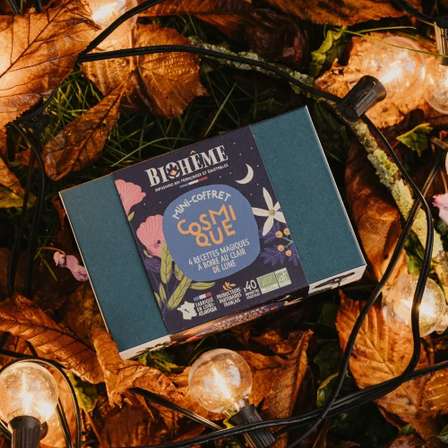 Biohême Mini Cosmique Organic Herbal Tea Gift Set – 40 Tea Bags