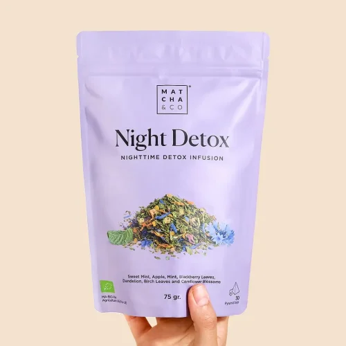 Matcha & CO Night Detox Organic Herbal Tea – 75 g