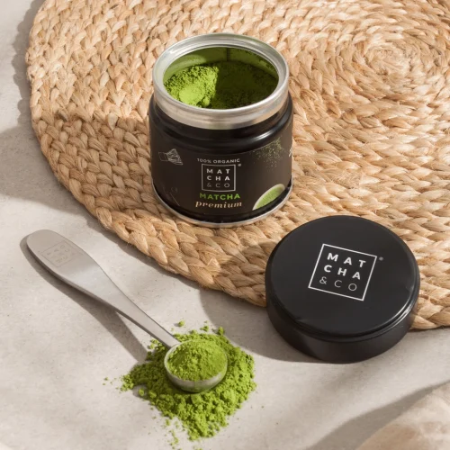Matcha & CO Premium Organic Ceremonial Matcha Tea – 30 g