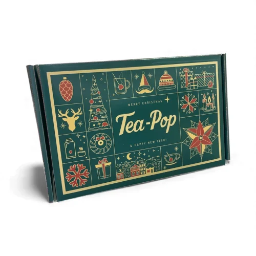 Northern Tea Company Christmas Tea-Pop Gift Box – 18 Tea Sticks
