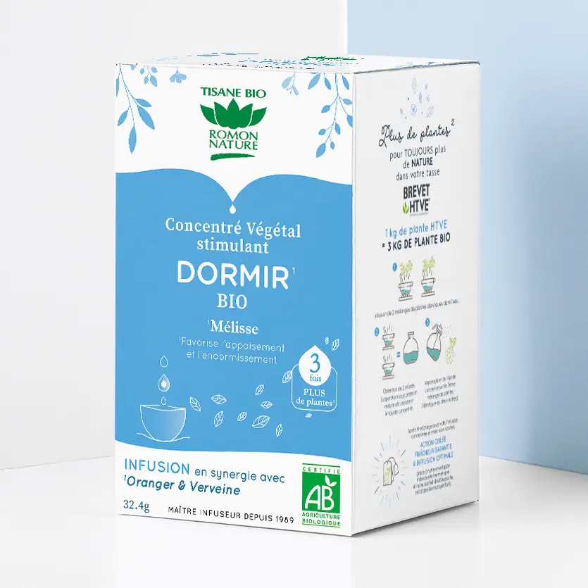 Organic Better Sleep Concentrated Herbal Tea – 18 Bags | Romon Nature
