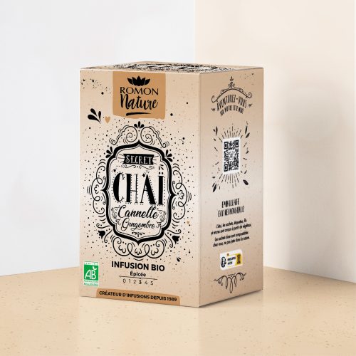 Provence d’Antan Organic Chai Herbal Tea – 16 Tea Bags