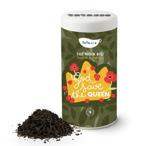 Organic English Breakfast Black Tea – God Save the Queen, 100 g