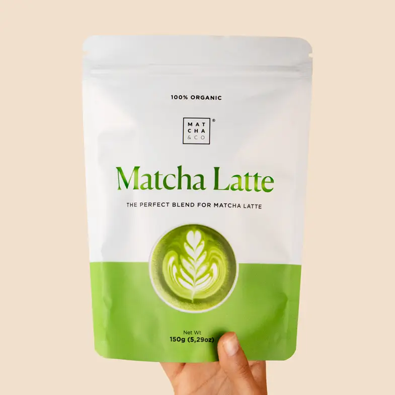 Matcha & CO Organic Matcha Latte with Coconut & Cinnamon – 150 g