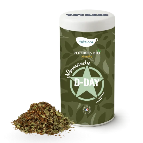 Organic Mint Rooibos Tea – Normandy D-Day, 100 g