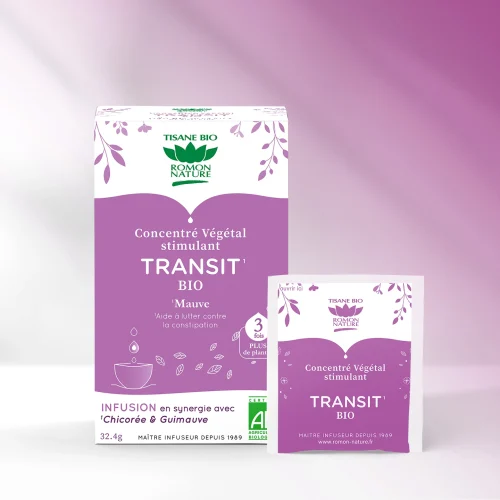 Romon Nature Organic Digestive Herbal Tea – Mallow & Chicory, 18 Sachets