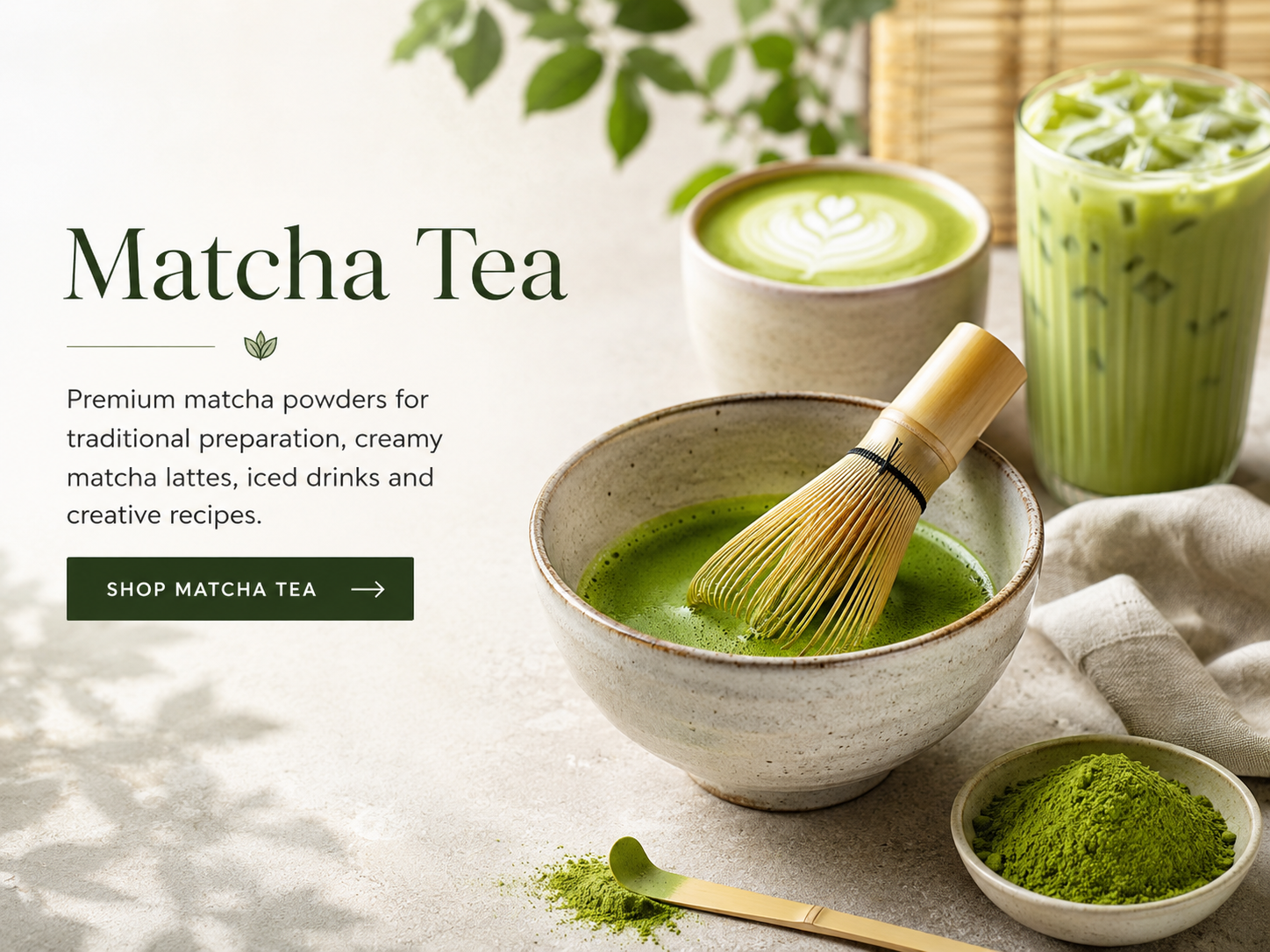 Shop Matcha Tea