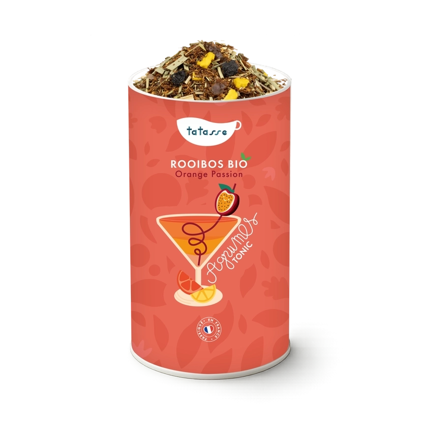 Tatasse Organic Citrus Tonic Rooibos – Orange & Passion Fruit, 100 g - Image 3