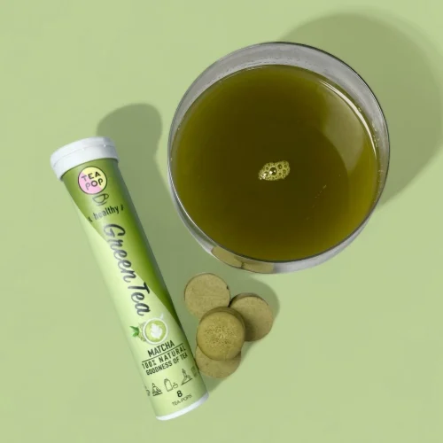 Tea-Pop Matcha Green Tea – 8 Crystallised Tea Pops