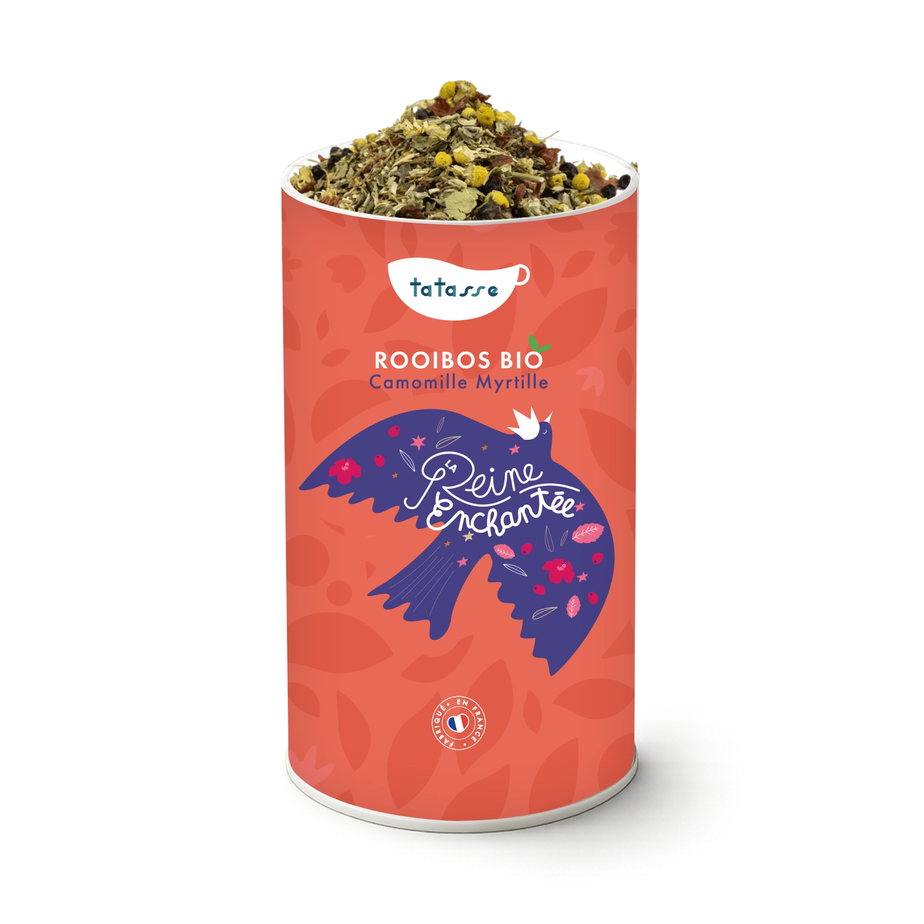 The Enchanted Queen Organic Rooibos with Chamomile & Blueberry – 100g - Image 3