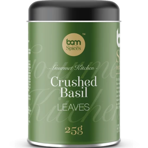 BAM Crushed Basil Leaves – 25 g
