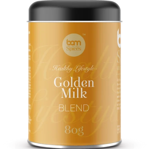 BAM Golden Milk Turmeric Latte Spice Blend 80 g