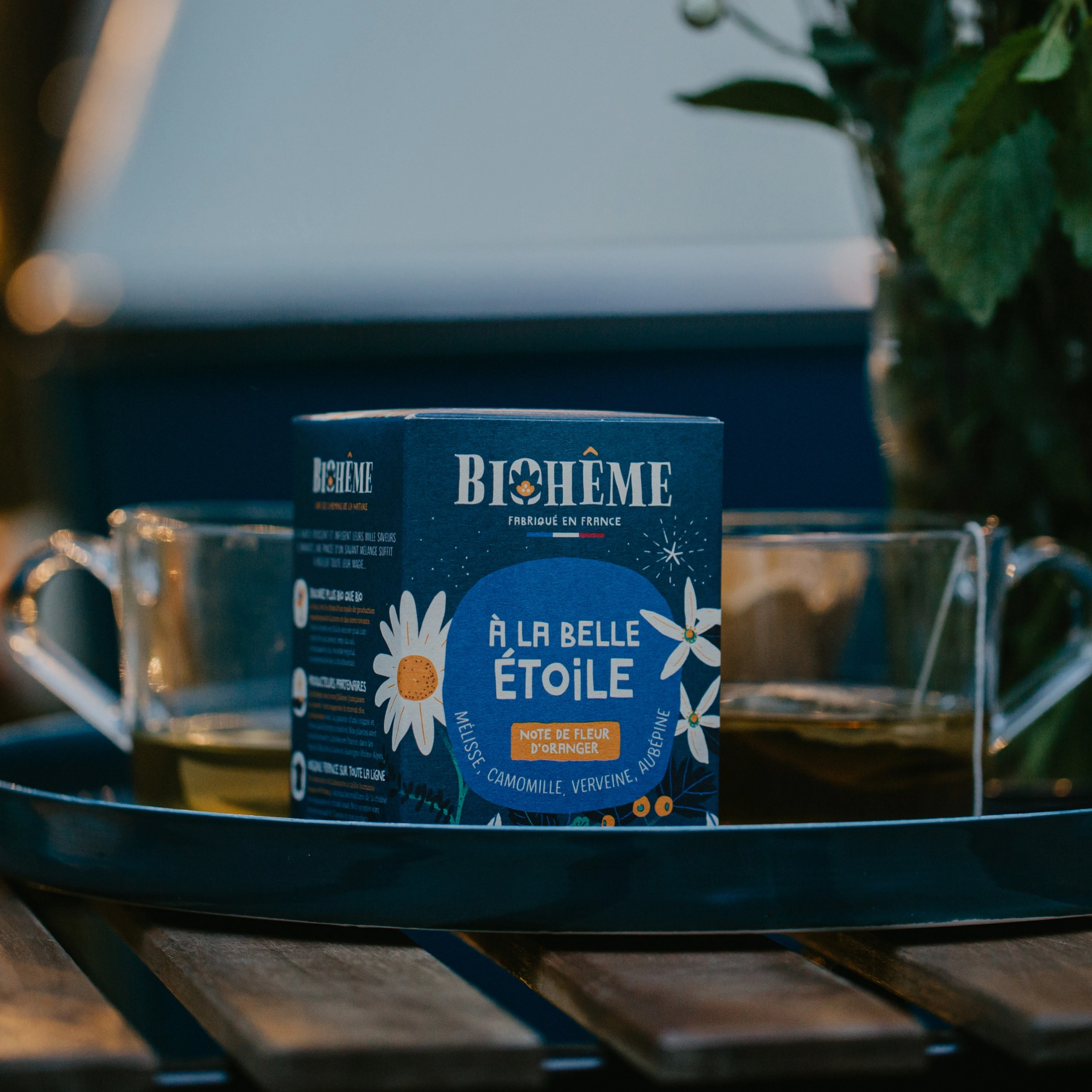 Biohême À la Belle Étoile Organic Herbal Infusion – 20 Tea Bags - Image 3