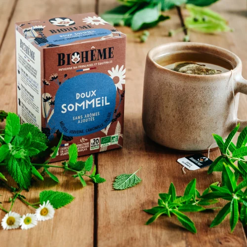 Biohême Organic Gentle Sleep Herbal Infusion – 20 Tea Bags