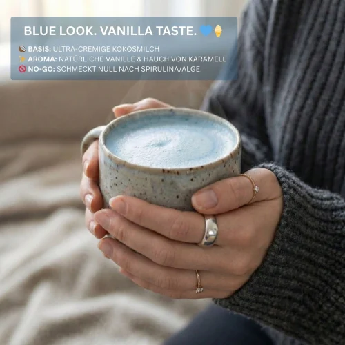 Biomatea Blue Cloud Latte – Blue Spirulina, Coconut & Vanilla, 150g
