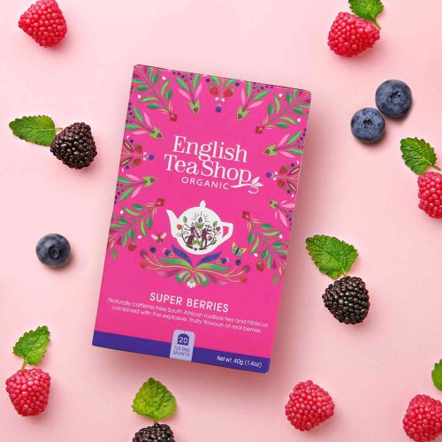 English Tea Shop Organic Super Berries Fruit Tea – 20 Tea Bags