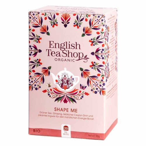 English Tea Shop Shape Me Organic Green Tea – 20 Tea Bags