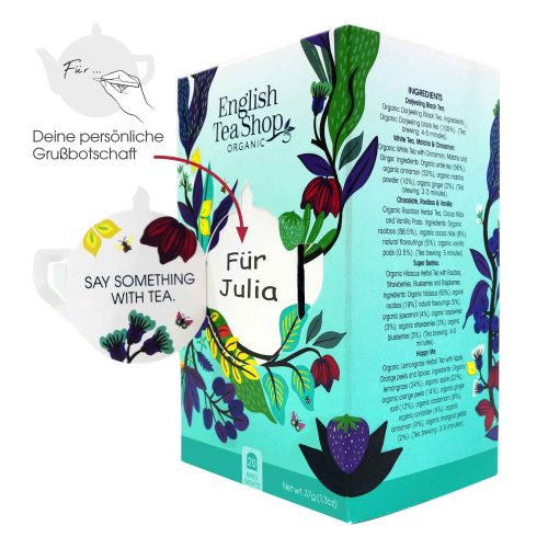 English Tea Shop You Are Amazing Organic Tea Gift Set – 20 Tea Bags