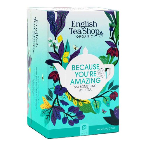 English Tea Shop You Are Amazing Organic Tea Gift Set – 20 Tea Bags