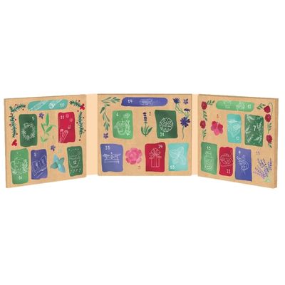 Le Comptoir d’Herboristerie Herbal Infusion Advent Calendar – 24 Days, French Edition
