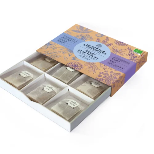 Le Comptoir d’Herboristerie Organic Dream & Relax Infusion Gift Set – 30 Tea Bags