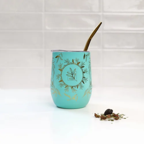 Original Mate Botánica Insulated Yerba Mate Cup & Bombilla – 350 ml