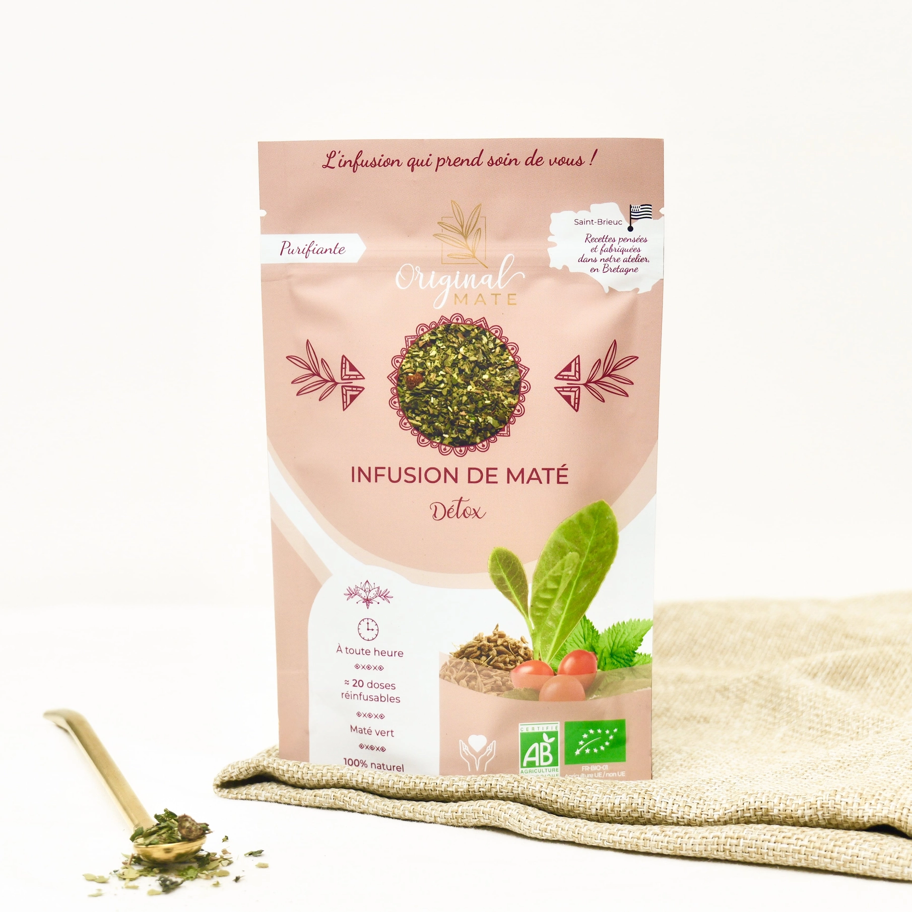 Original Mate Organic Detox Yerba Mate Tea – 70g