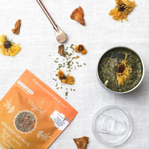 Original Mate Organic Papaya & Pineapple Yerba Mate – 70 g