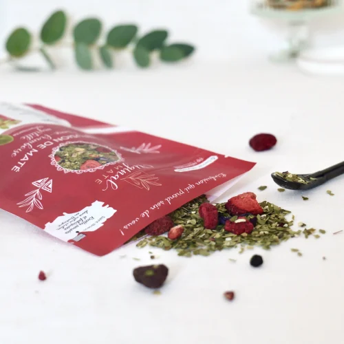 Original Mate Organic Strawberry, Raspberry & Blueberry Yerba Mate – 70g