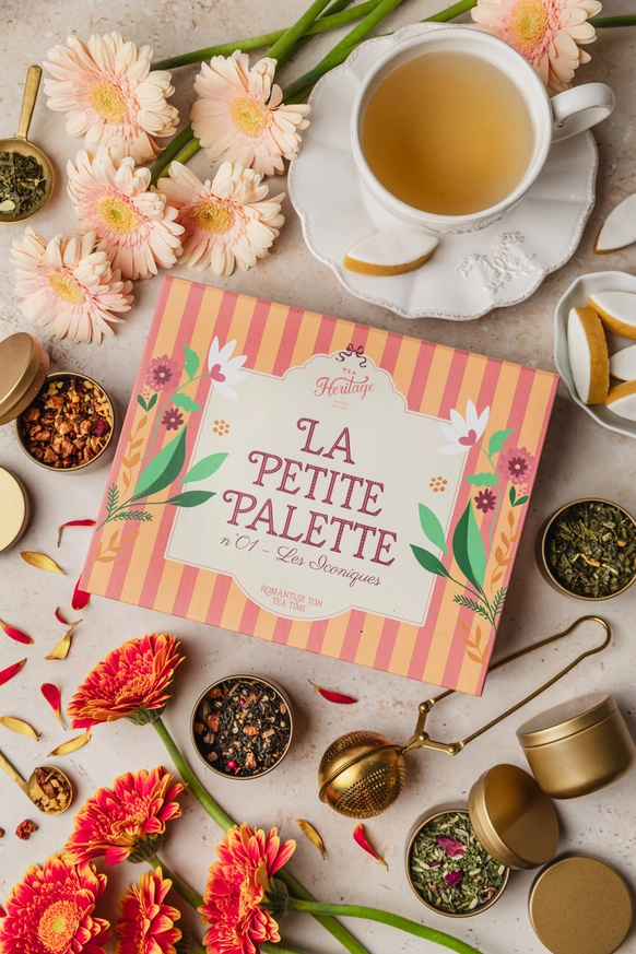 Tea Heritage La Petite Palette No.1 – 8 Organic Loose-Leaf Teas & Infusions - Image 2