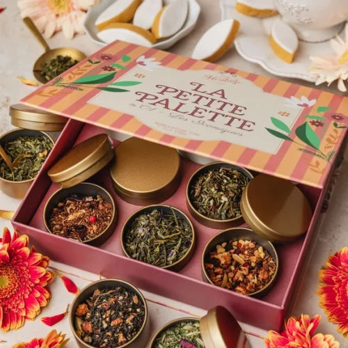 Tea Heritage La Petite Palette No.1 – 8 Organic Loose-Leaf Teas & Infusions
