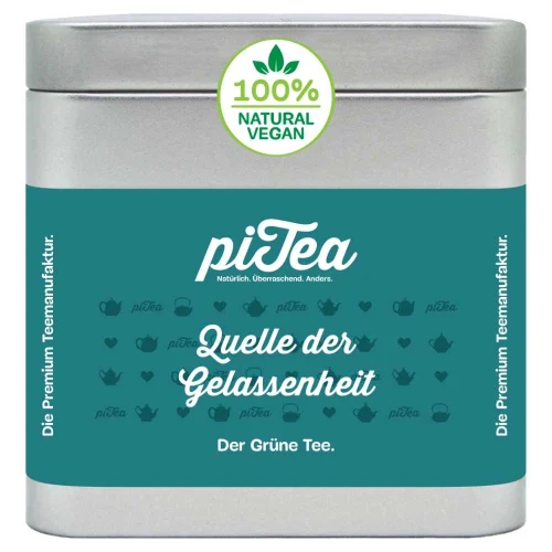 piTea Source of Serenity – Apricot & Rose Oolong Tea, 75 g Tin